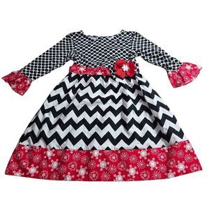 Counting Daisies Christmas dress 8